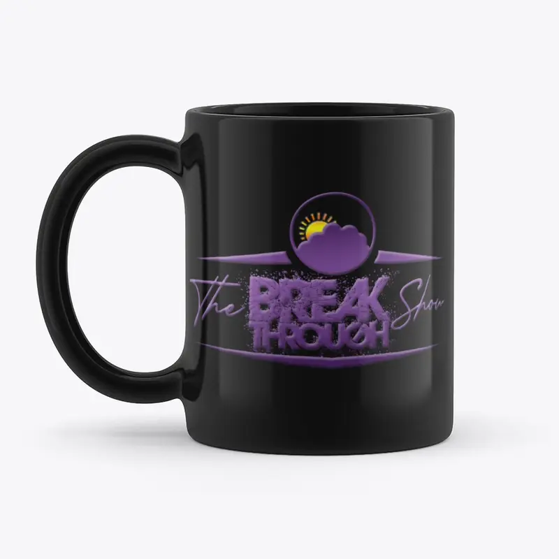 The Breakthrough Show Black Mug