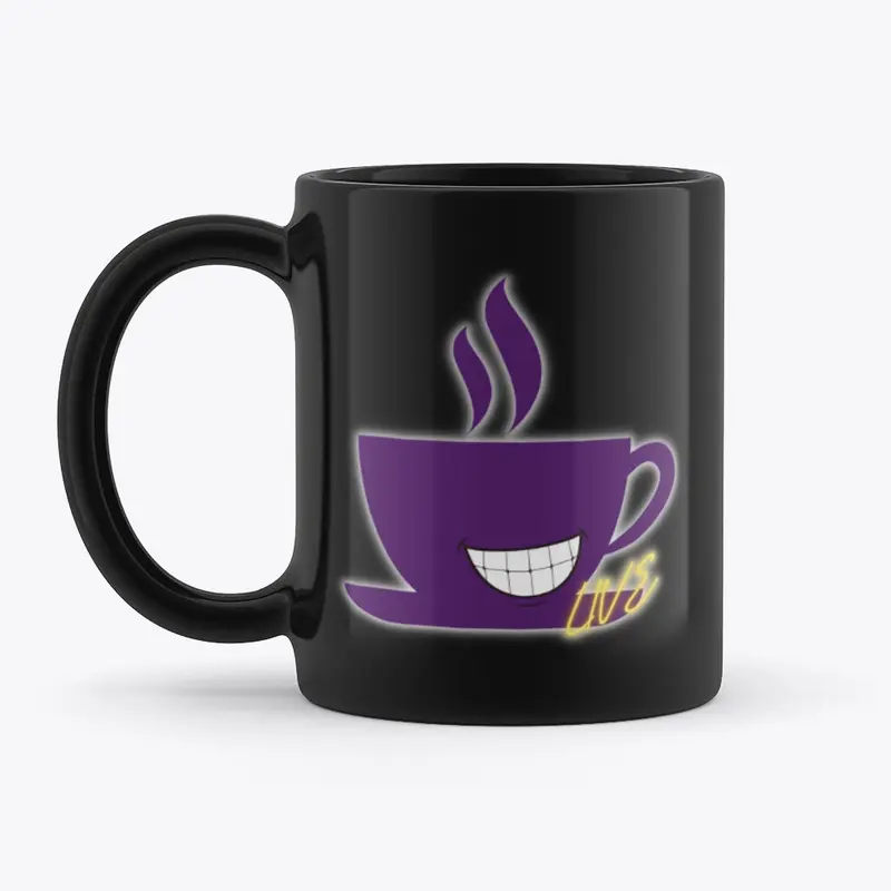 Project Joy LIVE Black Mug